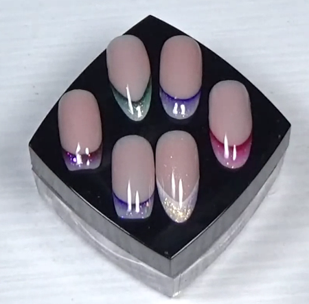 Перманентен френски върху естествен нокът