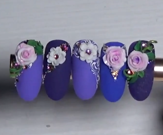 4D декорации за маникюр и бижута с гел пластилин